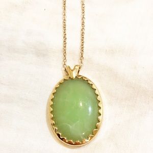 💚 Sea Foam Green Pendant Necklace
